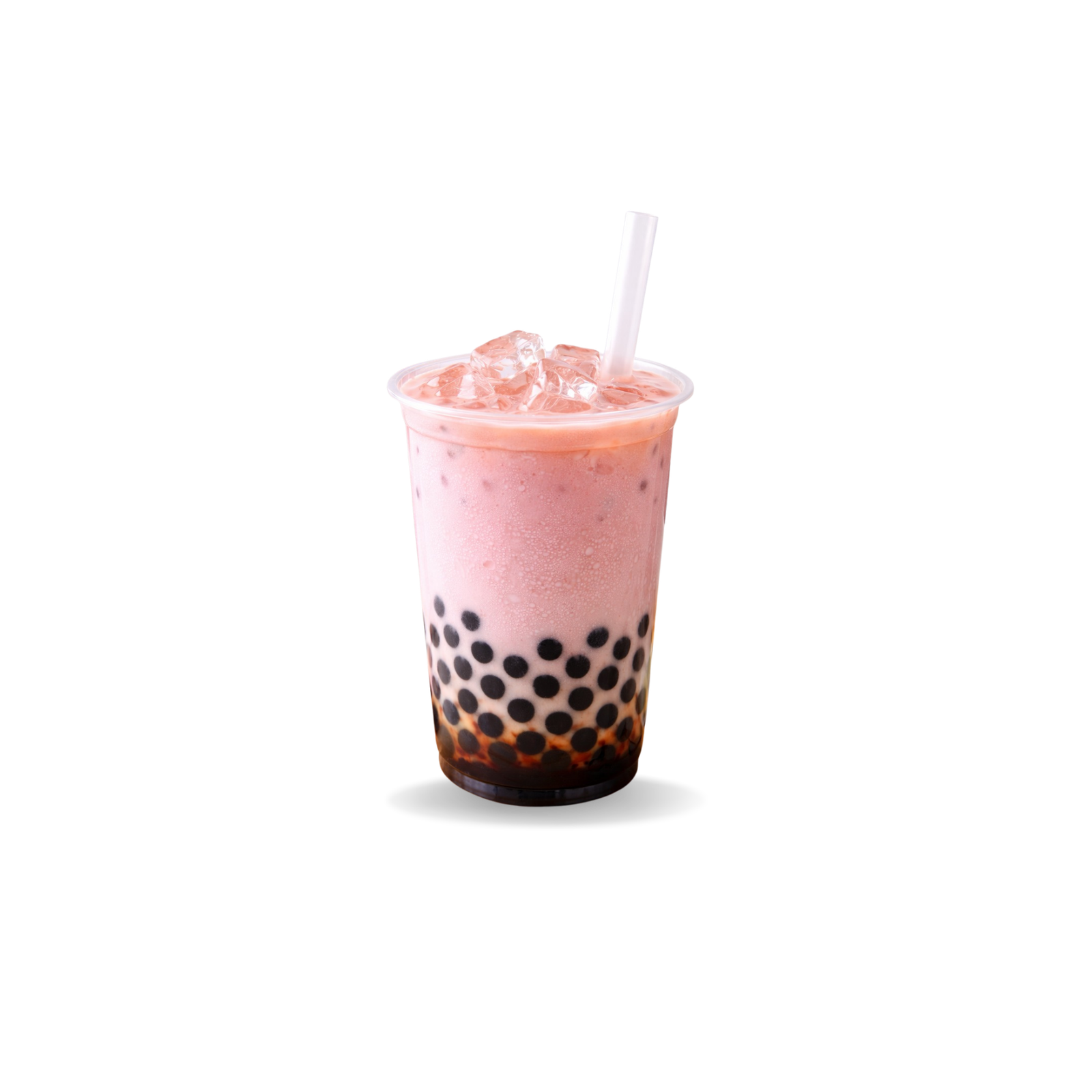 Strawberry PNG Strawberry Milk Boba Tea - Image 1